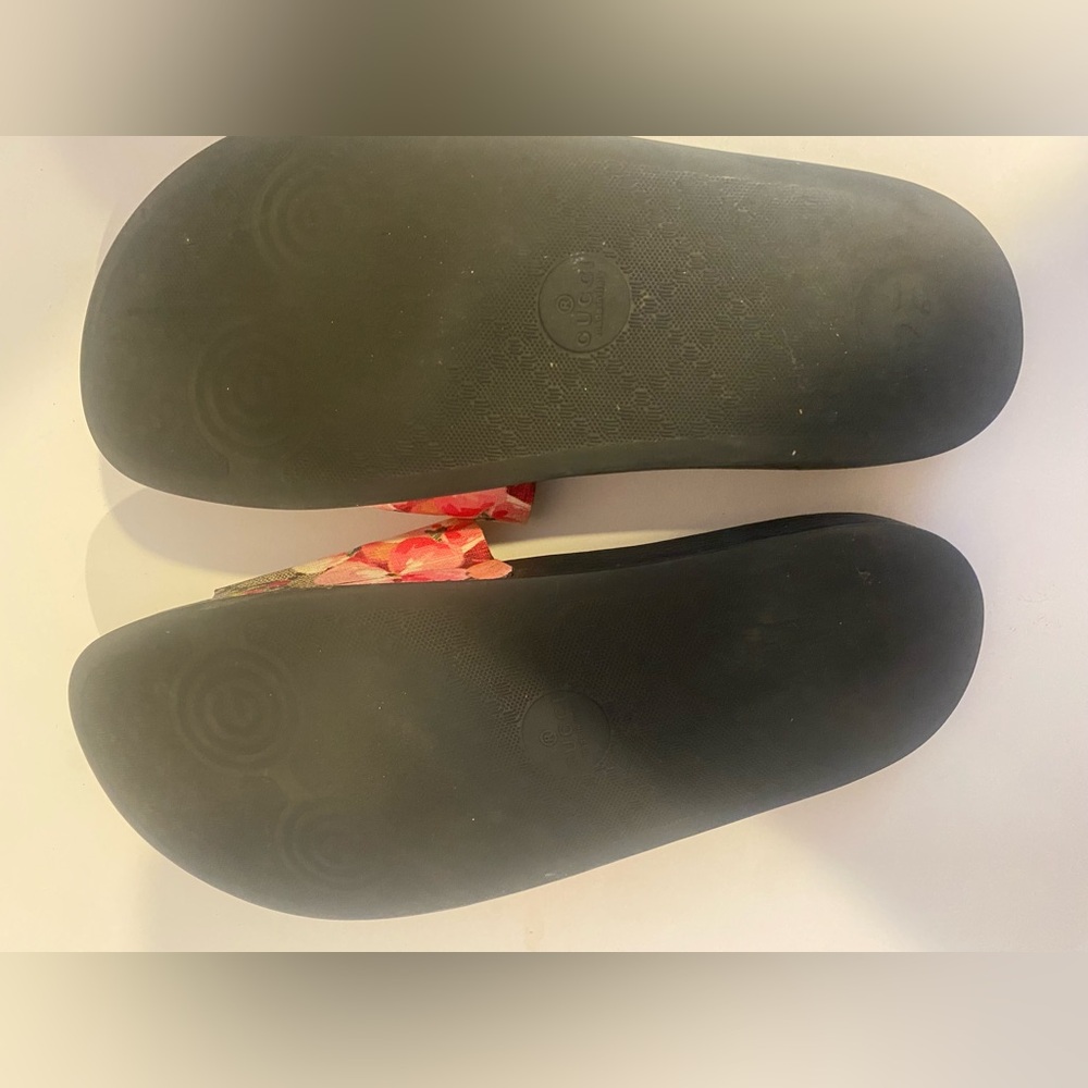 Gucci GG Bloom Floral Slides - Picture 6 of 7